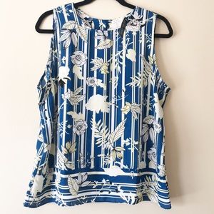 NWT Violet + Claire flower tank